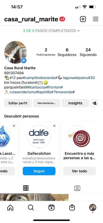فيلا Casa Marite Vivienda De Uso Turistico Campillo de Aranda المظهر الخارجي الصورة